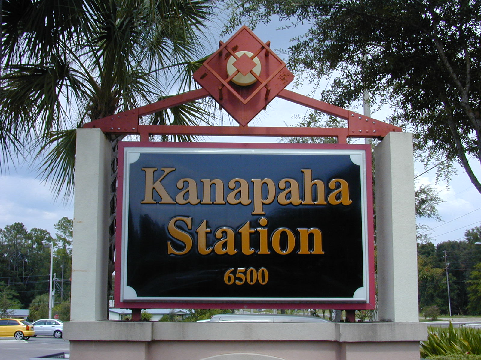 Aerial view of Kanapaha Station shopping center